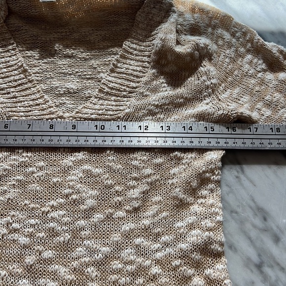 ROXY Cream & Beige Beach Hoodie Sweater, Size M - Picture 8 of 12